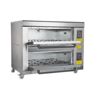 2EO-2P/4P di Cottura Elettrica Ponte Forno con 2 vassoio 4pan, 304SUS ACCIAIO INOX