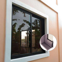 Puertas y Ventanas Corredizas de Aleación de Aluminio de Alta Calidad y Precio Económico para Indonesia, Fabricante Líder de Ventanas Corredizas de Vidrio para Balcones