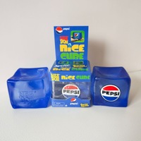 Balle anti-stress en maltose, cube à effet d'eau ondulée, jouet sensoriel à rebond lent, sensation de glace, cube à presser, jouet de décompression