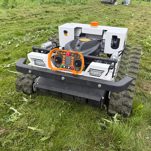 Livraison gratuite CE EPA Tondeuse à gazon télécommandée tout-terrain avec moteur à essence 500 mm Tondeuse agricole télécommandée - Product Image 6