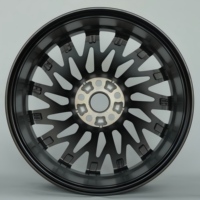 JWYC Nouvelle jante multi-rayons en alliage d'aluminium forgé 20mm/25mm tout-terrain pour SUV Toyota Subaru Lexus