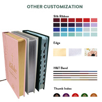 Fabricante de Biblias Personalizadas con Cubierta de Cuero PU Rosa, Servicio de Impresión de Biblias, Venta al por Mayor de Biblias Personalizadas para Niñas