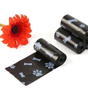 Factory Made <b>Compostable</b> Dog Poop Bags Custom Printing Heavy Duty Biodegradable for Pet Waste - Product Image 2