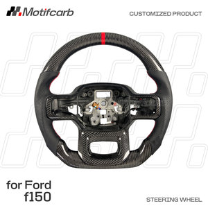 Volante de Fibra de Carbono Personalizado para Ford F-150 XL 4x4 Raptor R Tremor STX 2019-2025, Accesorios Interiores para Automóvil - Product Image 2
