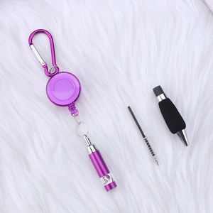 Novel Creative Portable Stretch Ballpoint <b>Pen</b> Easy Pull Buckle Retractable Novel Metal Pull Line <b>Pen</b> Climbing Promotional <b>Pen</b> - Product Image 3