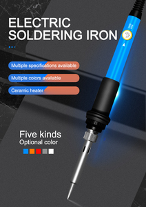 Multimètre Numérique Intelligent et Kit d'Outils de Soudage 19 en 1, avec <span class=keywords><strong>Fer</strong></span> <span class=keywords><strong>à</strong></span> <span class=keywords><strong>Souder</strong></span> Électrique <span class=keywords><strong>à</strong></span> Température Réglable <span class=keywords><strong>60W</strong></span> - Product Image 2