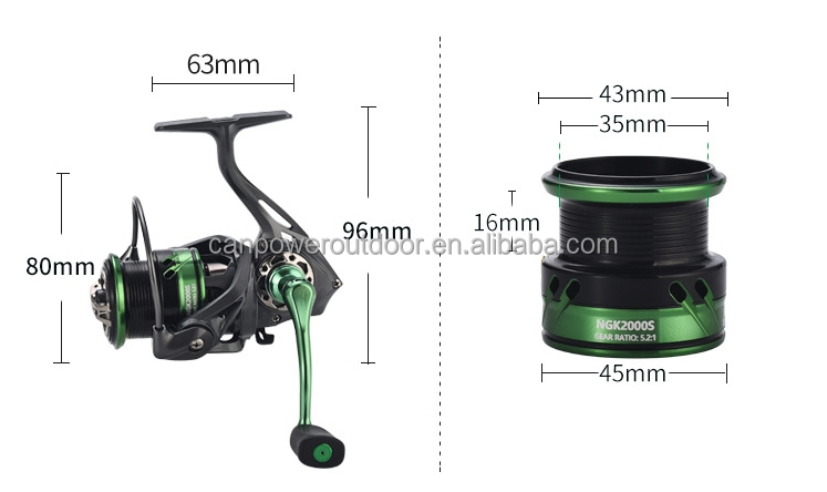 NEW Spinning Reel 1000 for Trout Fishing - Luxury & Performance