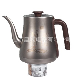Tangfeng Pure <b>Titanium</b> Teapot Electric Kettle 215x215x175.5mm Automatic Shut Off Boil Dry Protection Home Use - Product Image 4