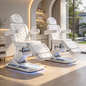 Luxe Thai Dos Headspa Portable 4 Moteurs Électrique Chauffé Réglable Ascenseur Grand Lit De Tables De Massage Avec Trou - Product Image 1