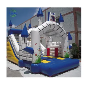 Precios al por mayor Personalizado de alta calidad Tobogán inflable Adulto Grande Fácil instalación Parque temático inflable