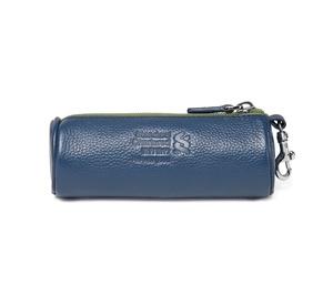Étui à stylos personnalisé confortable et doux en cuir véritable écologique et durable, forme de tube, trousse à crayons pour l'école, rangement de papeterie, voyage - Product Image 1