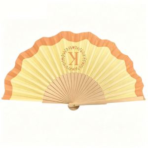 Abanico Plegable de Bambú y Madera Resistente, con Logotipo Personalizado Impreso, Tela Bordada, Papel, 23x42cm, Regalo Promocional - Product Image 5