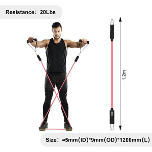 11Pcs Set TPE Resistance <b>Band</b> Set <b>Workout</b> Resistance Tube Full Body Fitness Training Home Gym - Product Image 5