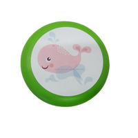 Prix de gros personnalisé en usine disque volant de chien lumineux avec logo pour la formation de chiot et les jeux en plein air