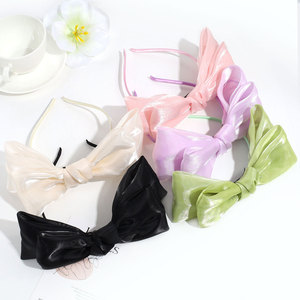 Cerchietto in Rete con Fiocco <span class=keywords><strong>Dolce</strong></span> e Versatile, Accessorio per Capelli Semplice per Acconciature alla Moda, Stile Principessa Fuggitiva - Product Image 3