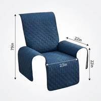 Housse de coussin de canapé simple en polyester extensible, amovible et lavable, antidérapante, 7 couleurs, pour la décoration du salon