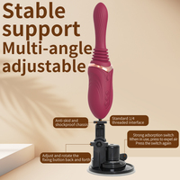 Sexmaschine mit Stoßfunktion, Vibrator, Heizfunktion, G-Punkt und Anal-Stimulation, Erwachsenen-Sexspielzeug für Frauen