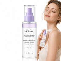 Brume Corporelle Hydratante Parfumée pour Artistes 360 °   Brume fine continue pour le corps, soin corporel longue durée