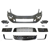 Kit de carrocería de coche modificado mejorado parachoques delantero con rejilla para VW Skoda Octavia a RS/VRS estilo 2017 2018 2019