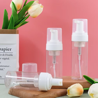 Pasokan Langsung Pabrik Botol Busa PET Silinder 150ml 100ml Custom-Made, Dilapisi UV, Siap Kirim, Untuk Serum Perawatan Kulit