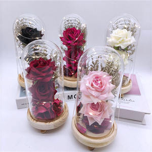 Roses éternelles préservées en verre à <span class=keywords><strong>prix</strong></span> d'usine pour la Fête des Pères - Durée de vie de 3 à 5 ans - Product Image 2