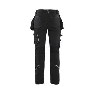 BLAKLADER - 719816449900C44 Pantalon artisan extensible dans les 4 sens pour femme Noir-PANTALON DE TRAVAIL EAN 7330509729311 PANTALON DE TRAVAIL CARGO - Product Image 2