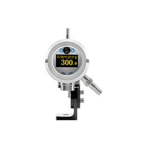 Pyromètre numérique industriel stationnaire, thermocouple de type K, acier inoxydable, IP65, résolution 0,1°C, temps de réponse 5 ms, température - Product Image 1