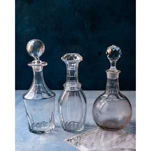 Daniele F. Petite carafe à liqueur élégante en cristal français, style 1, 0g - Product Image 4