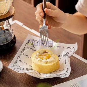 Papel para Envolver Alimentos al por Mayor, Papel Antigrasa para Delicatesen, Hamburguesas y Sándwiches, Hojas de Papel Encerado con Logotipo Personalizado de Grado Alimenticio - Product Image 1