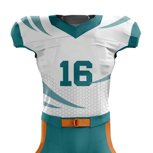 Tenue d'équipe 100 % polyester, uniforme de football américain de qualité supérieure, uniforme de football américain personnalisé pour les joueurs d'équipe - Product Image 4