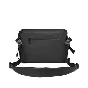 Wholesale Custom Men's Fashion Flap Messenger <b>Bags</b> New Unique Gray <b>Black</b> Design Waterproof Durable Shoulder <b>Bags</b> - Product Image 4