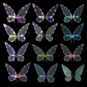 Hot sale DIY led wings with light led angel butterfly wing for performance props