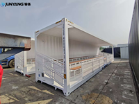 Conteneur modulaire 40HC pour sièges de stade, tribunes mobiles et gradins portables – Meilleures ventes