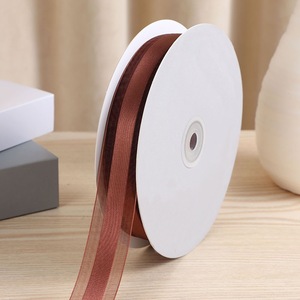 <b>Wired</b> Edge Cuttable Organza <b>Ribbon</b> Great For DIY Hair Bow Craft Hat Ornament And Handmade Accessory Production - Product Image 4