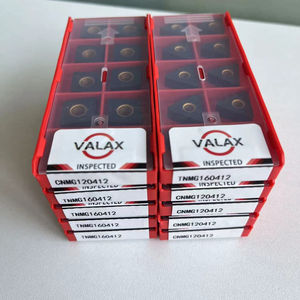 เม็ดมีดคาร์ไบด์ทังสเตน Valax TNMG160412 รูปทรงข้าวหลามตัด สำหรับงานกลึงภายนอก เคลือบ PCD สำหรับเครื่องกลึง CNC ผลิตในประเทศจีน - Product Image 4