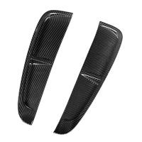 Pour Porsche Panamera 971, améliorations de style OEM, garniture de ventilation latérale en fibre de carbone pour l'admission d'air