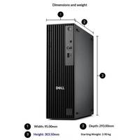 Harga pabrik Dell Pro QCS1250 desktop baru Intel Core Ultra5/Ultra7/Ultra9 RAM 8GB/16GB SSD 256GB/512GB 21.5 inci bisnis