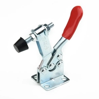 4PCS Pince rapide horizontale Mandrin de serrage GH-201 machine à graver pour le travail du bois Compresseur 27KG Pince à bascule verticale