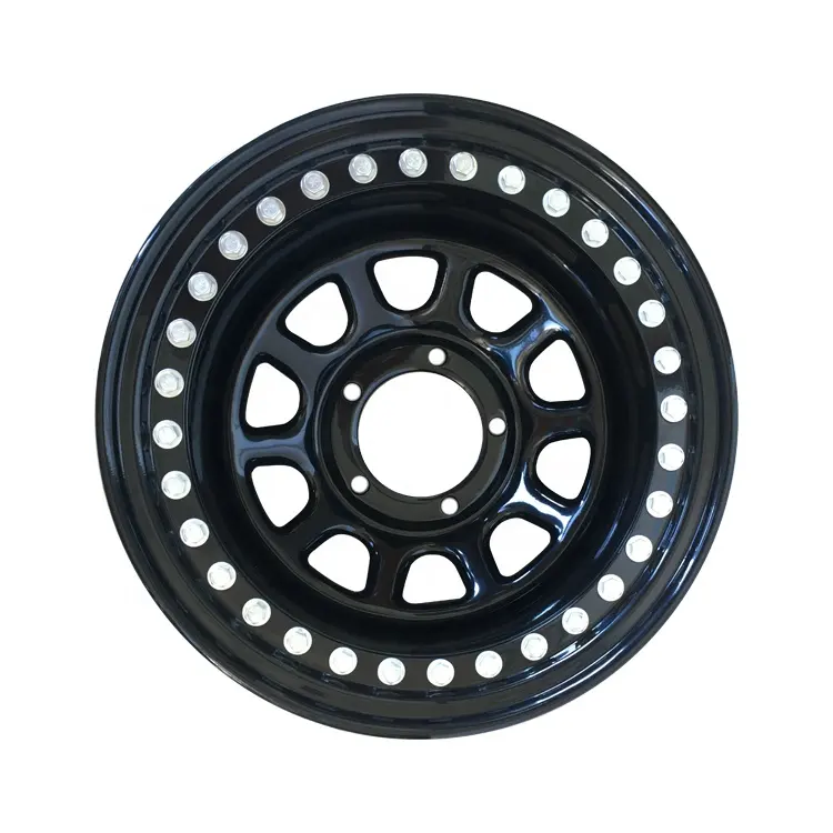 Nuovo Popolare 15 5x114.3 beadlock utv ruota in acciaio cerchi