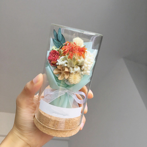 Manufacturers Wholesale Wishing Bottle <strong>Dried</strong> <strong>Flowers</strong> Eternal Life Bouquet <strong>Mini</strong> Glass Cover Cork Wedding Mother's Day Halloween - Product Image 5