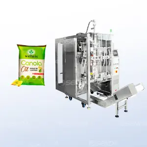 Máquina de embalagem automática de enchimento de óleo vegetal de soja e leite SD-L01-420 óleo de canola