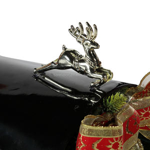 Enorme Decorazione Natalizia Babbo Natale Animato con Musica, Bambola Ornamentale, Statuetta Festiva, Peluche Natalizio - Product Image 6