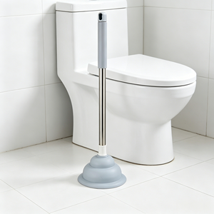 Nuevo Modelo de Desatascador de Inodoros y Lavabos con Ventosa de TPR Personalizable para Uso Doméstico - Product Image 1