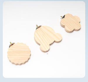 Fabricant de perroquet en bois naturel support plate-forme perruche Rectangle support perche étagère support jouet <span class=keywords><strong>Cage</strong></span> accessoires oiseau perchoir - Product Image 6