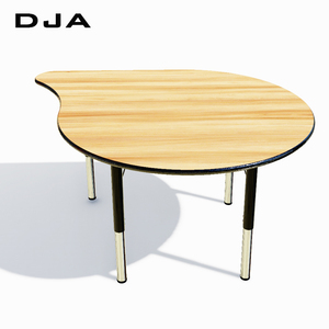 Gota en forma <span class=keywords><strong>de</strong></span> lágrima altura colaborativa ajustable 4 niveles movible <span class=keywords><strong>de</strong></span> pie lectura <span class=keywords><strong>estudio</strong></span> aprendizaje mesa <span class=keywords><strong>de</strong></span> plástico con apilamiento - Product Image 3