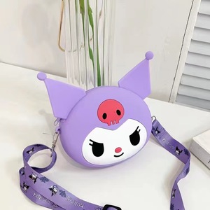 Bolso Bandolera de Silicona Pequeño, Unisex, con Cierre de Cremallera, Impermeable, con Diseño de Dibujos Animados, Superventas - Product Image 2