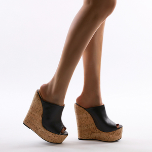 รองเท้าส้นสูงแบบสวมสีสันเรียบง่ายรุ่นใหม่ปี 2025 - Product Image 3