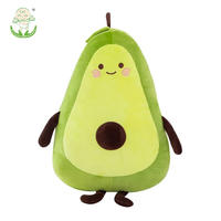 Vocado Knuffel Schattig Slaapkussen Stuur Kinderen Verjaardagscadeaus Avocado Fruit En Groenten Lange Pop