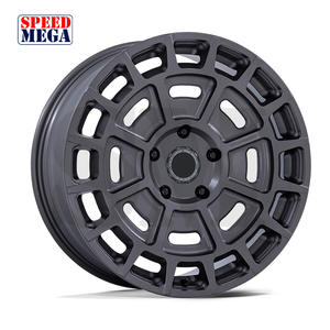 Jantes de camion en alliage forgé 20-306 pouces 9J-14J 6x139.7 Noir brillant mat usiné Finition brillante pour camionnettes pleine grandeur tout-terrain - Product Image 1