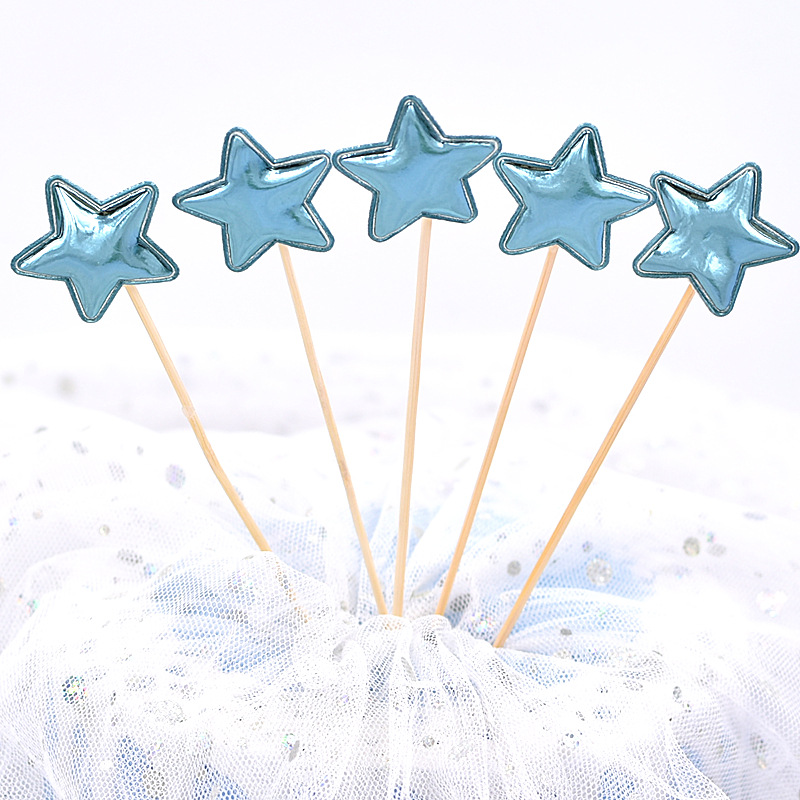 Five-pointed star/blue